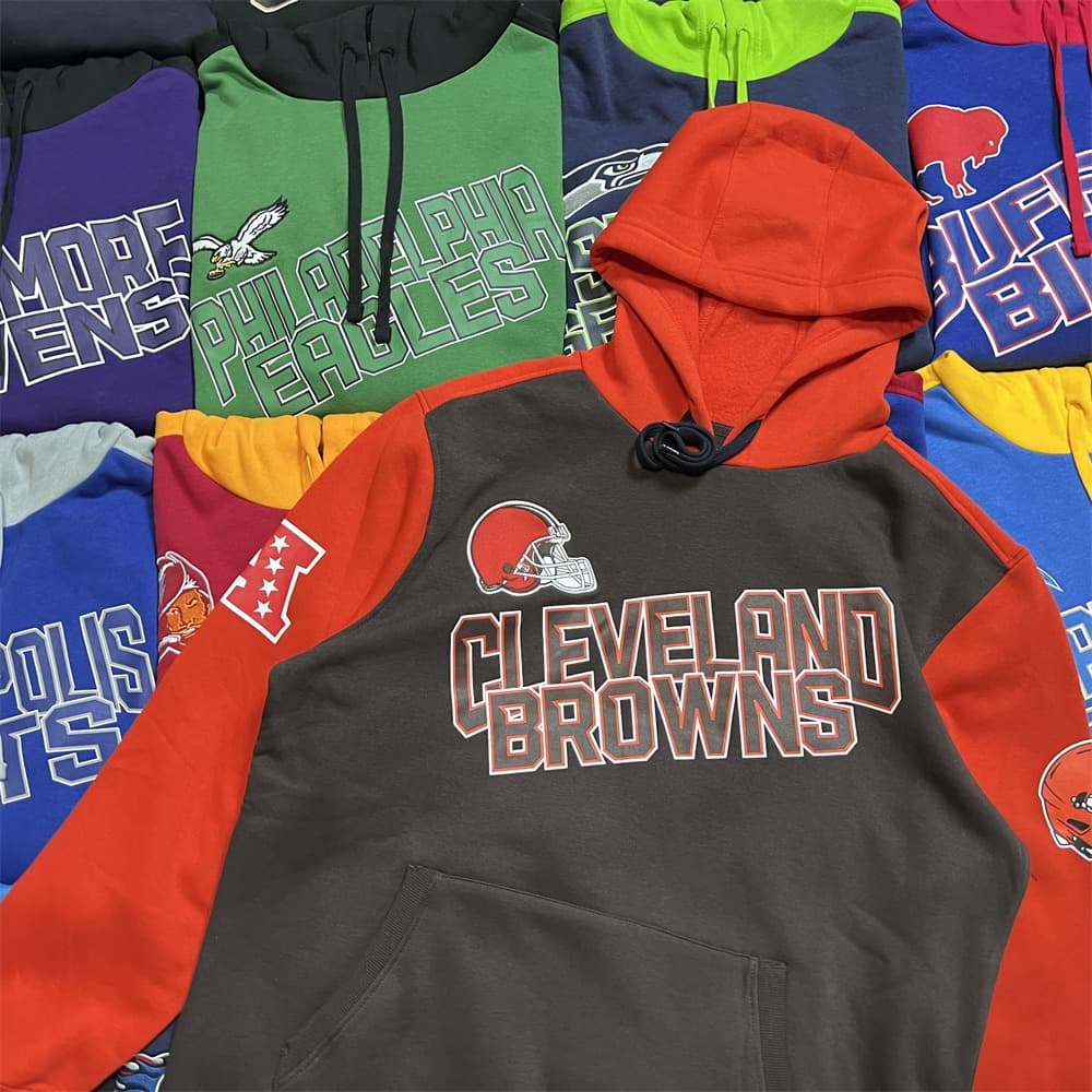 Худи Starter NFL Browns Brown Hoodie