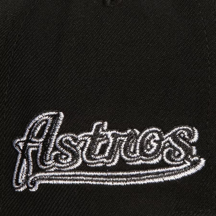 Mitchell-Ness-Black-White-Houston-Astros-Cooperstown-Collection-Evergreen-OG-Snapback-Hat-2