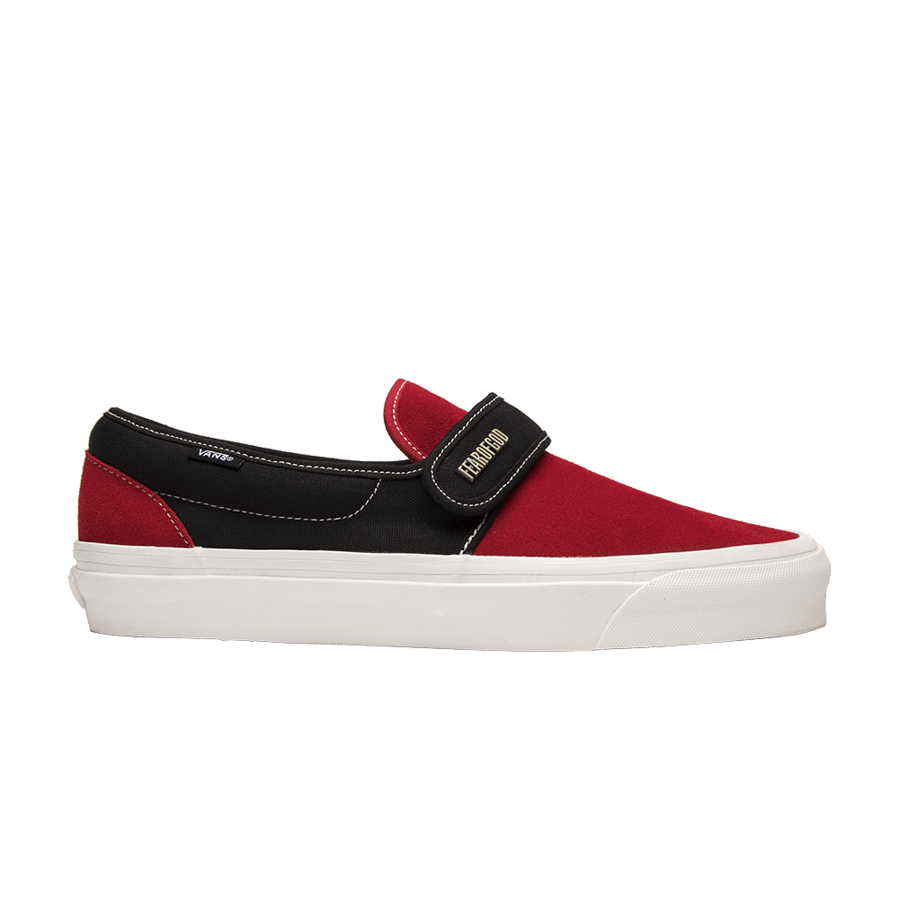 Кроссовки Vans Fear of God x Slip-On 47 DX 'Collection 2 Red Black'