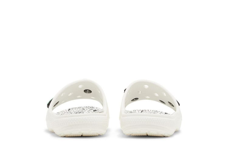 Кроссовки Crocs Steven Harrington x Classic Slide 'Quickstrike - White Black'