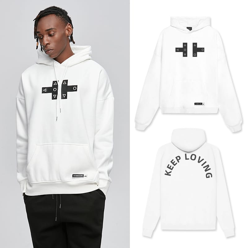 Худи Ehot Loving White Hoodie