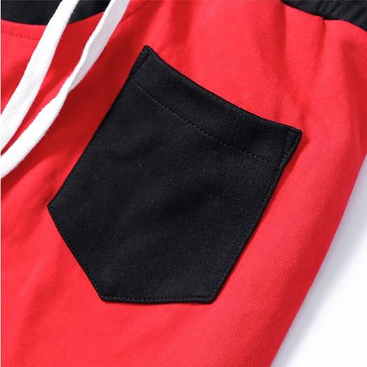 Спортивные штаны DPOY Colorblock Red Pants