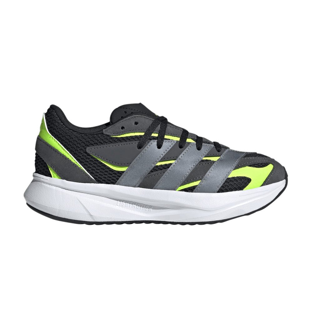 Кроссовки adidas Lightblaze J 'Black Lucid Lemon'