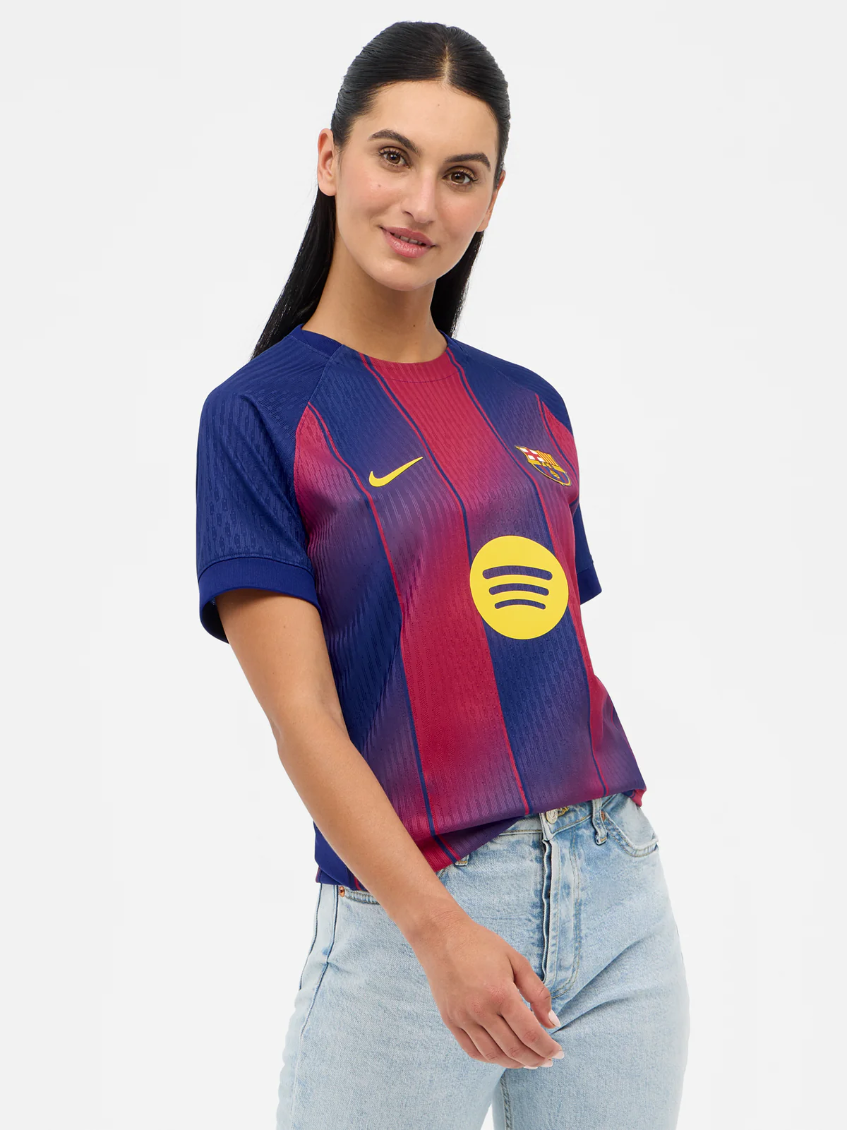 Женское футбольное джерси FC Barcelona 25/26 UCL or La Liga home jersey R. ARAUJO