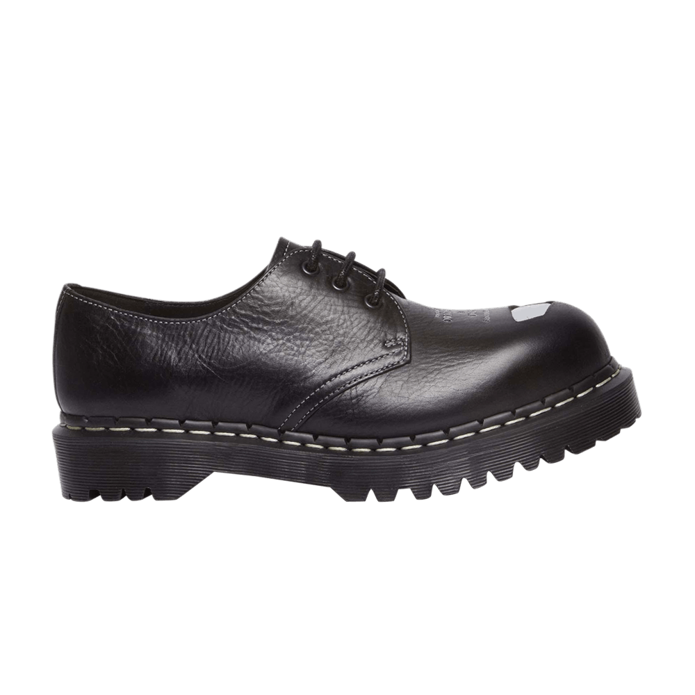 Кроссовки Dr. Martens 1461 Bex Exposed Steel Toe Oxford 'Black Overdrive'