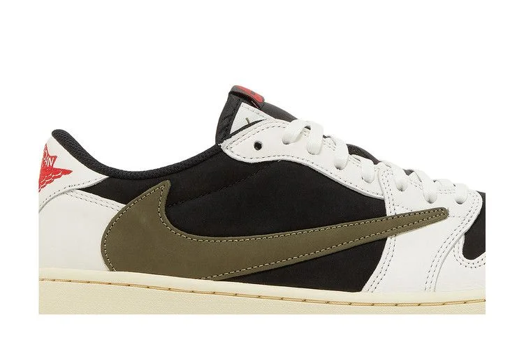 Кроссовки Travis Scott x Wmns Air Jordan 1 Retro Low OG SP 'Olive'