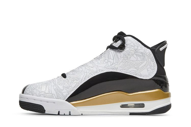 Кроссовки Air Jordan Dub Zero GS 'Metallic Gold'