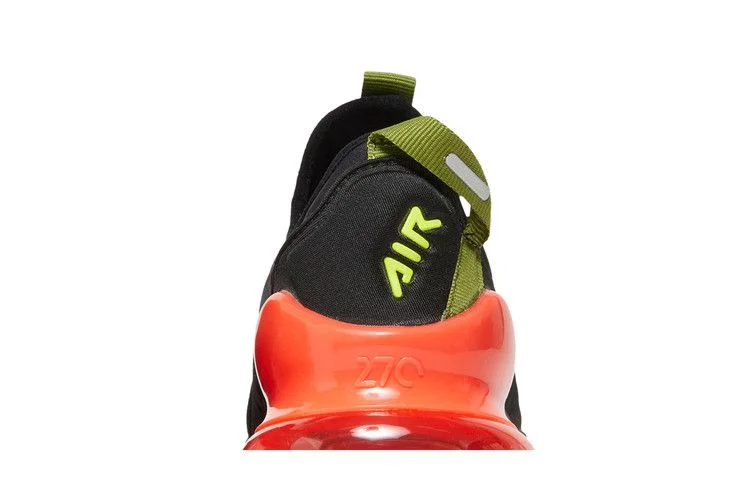 Кроссовки Nike Air Max 270 Extreme GS 'Black Bright Crimson'