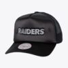Mitchell-Ness-Black-Oakland-Raiders-Gridiron-Classics-Satin-Snapback-Trucker-Hat-100x100