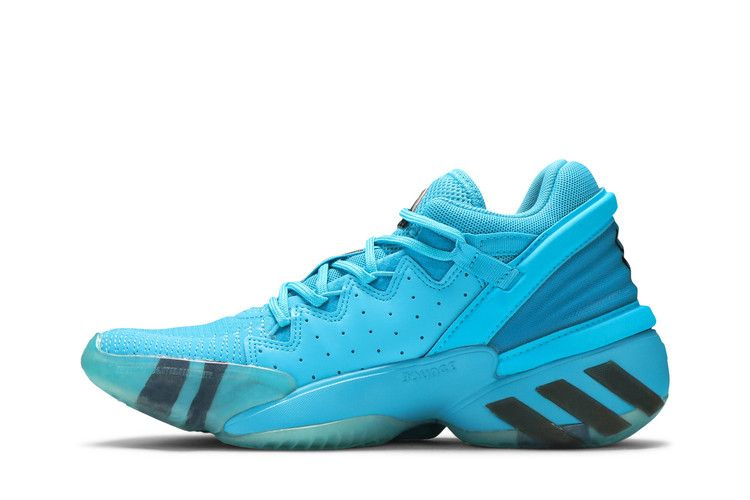 Кроссовки Crayola x adidas D.O.N. Issue #2 J 'Signal Cyan'