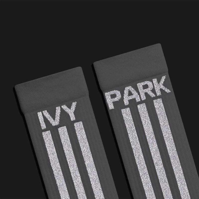 Спортивные носки adidas Ivy Park Logo Socks (3 Pairs) Core White/Light Blue