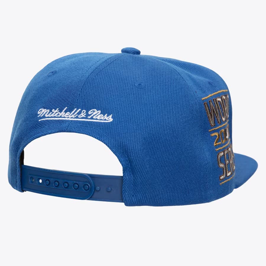 Бейсболка Mitchell & Ness Blue Los Angeles Dodgers Big Champ OG Snapback Hat