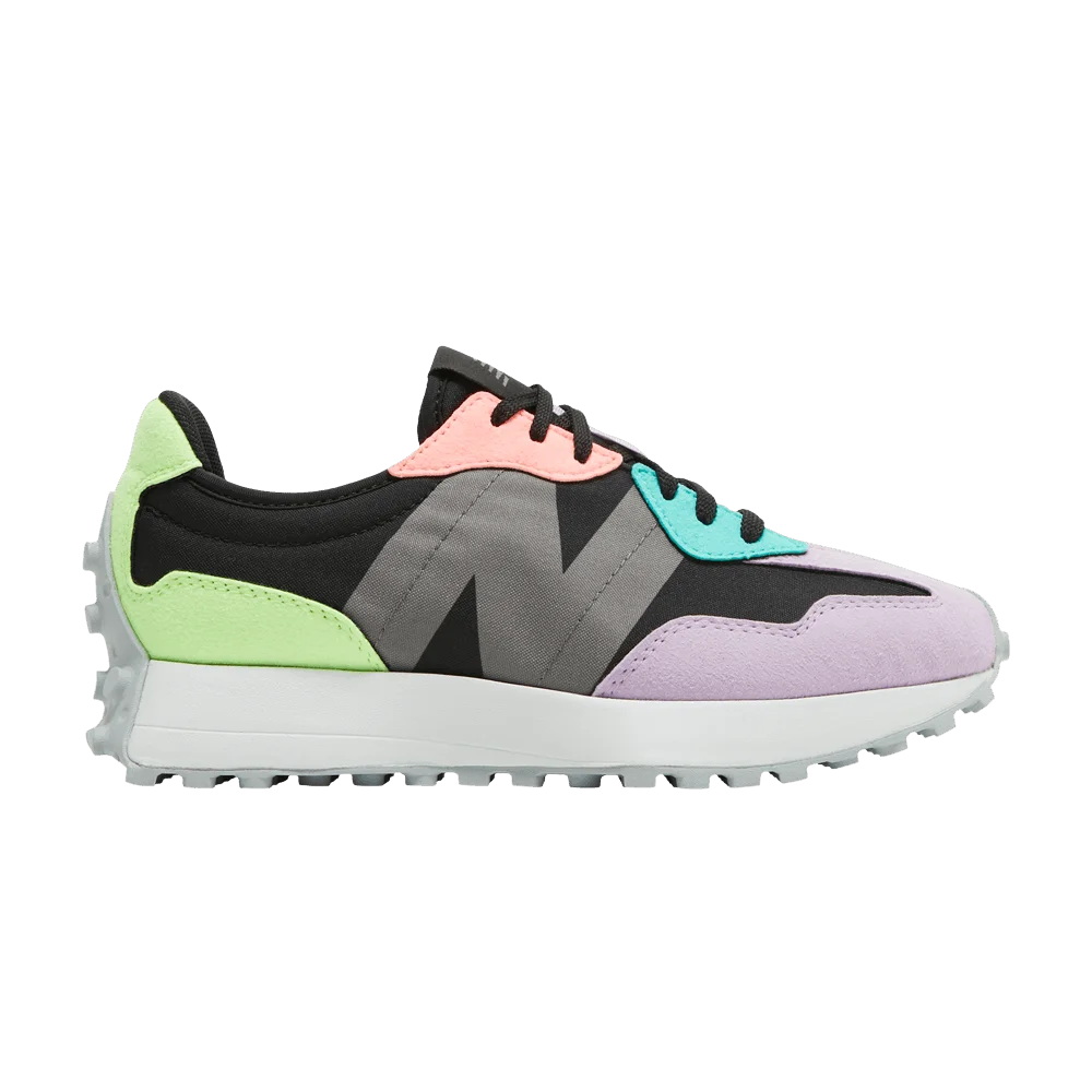 Кроссовки New Balance Wmns 327 'Black Dark Violet'