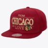 Mitchell-Ness-Red-Chicago-Blackhawks-With-Love-Snapback-Hat-100x100