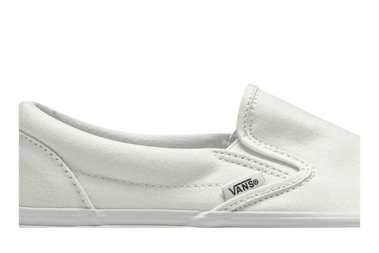 Кроссовки Vans Classic Slip-On 'White Canvas'