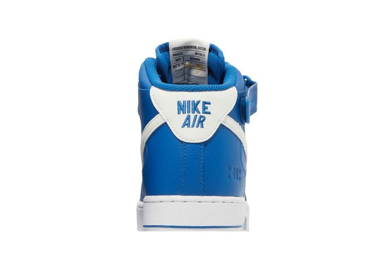 Кроссовки Nike Air Force 1 Mid '07 LV8 '40th Anniversary - Blue Jay'