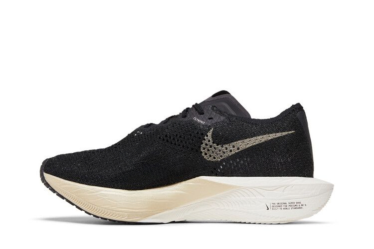 Кроссовки Nike ZoomX VaporFly Next% 3 'Black Metallic Gold Grain'