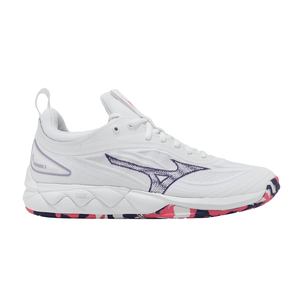Кроссовки Mizuno Wmns Wave Luminous 3 'White Violet Indigo'