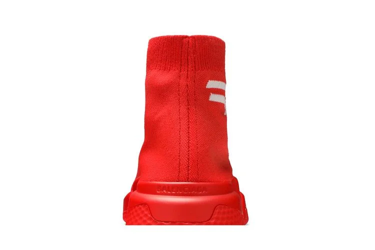 Кроссовки Balenciaga Speed Sneaker 'Intense Red'