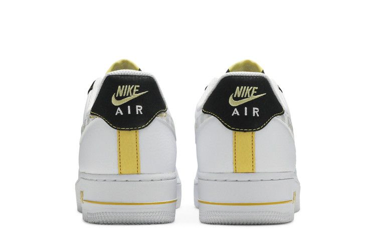 Кроссовки Nike Air Force 1 '07 LV8 'Gold Links Zebra Print'