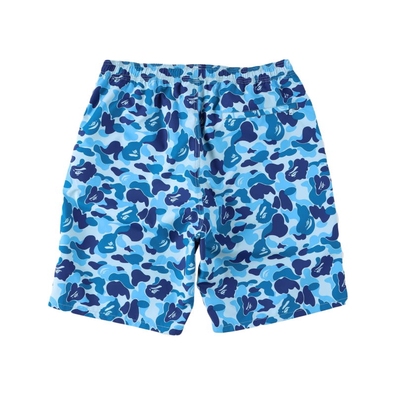 Спортивные шорты BAPE x Space Jam ABC Camo Beach Shorts Shorts Blue