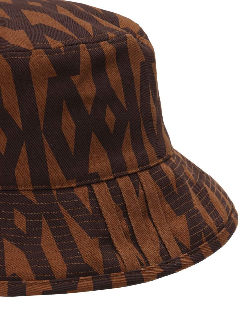 Панама adidas Ivy Park Reversible Monogram Bucket Hat Wild Brown