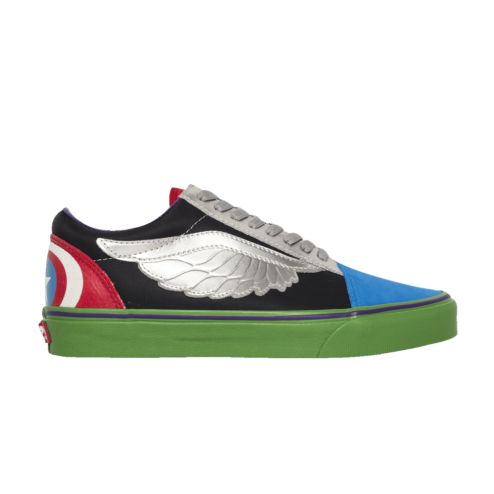Кроссовки Vans Marvel x Old Skool 'Avengers'