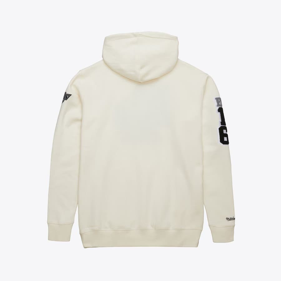 Худи Mitchell & Ness Cream Los Angeles Kings Sswagger Fleece Pullover Hoodie