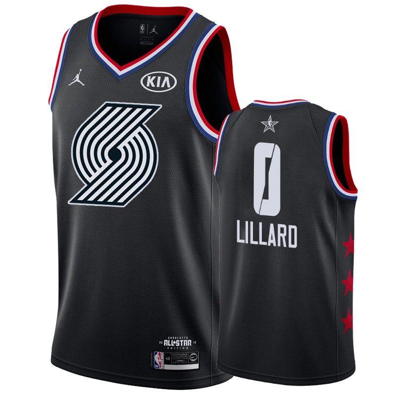2018-19-Damian-Lillard-Blazers-0-All-Star-Black