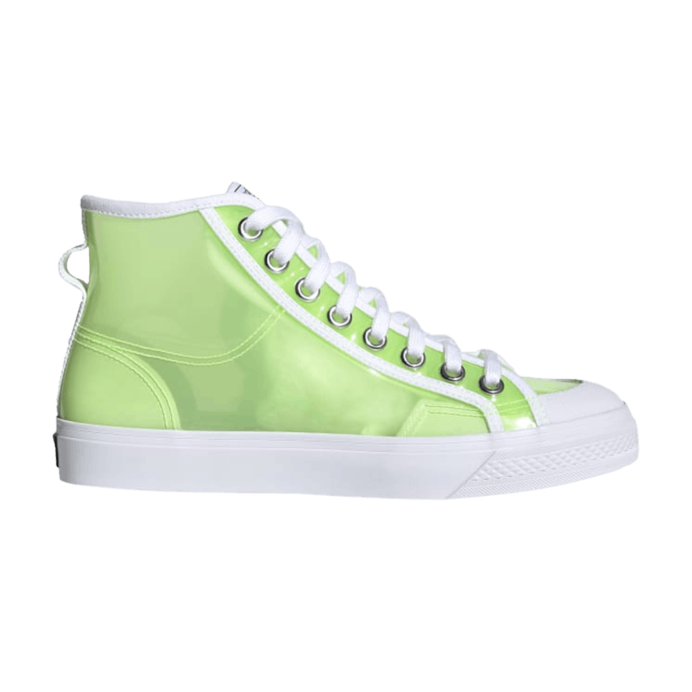 Кроссовки adidas Wmns Nizza High 'Translucent Tint - Signal Green'