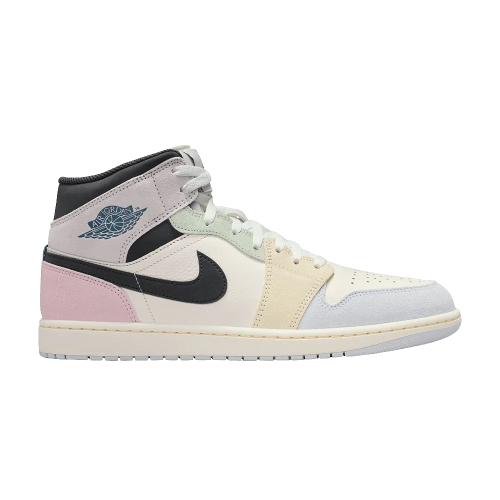 Krossovki-Air-Jordan-1-Mid-Sail-Iced-Jade