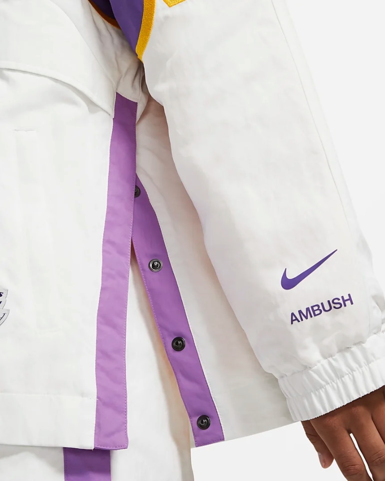 Nike-x-Ambush-NBA-Collection-Lakers-Jacket-White-Purple-Gold-10