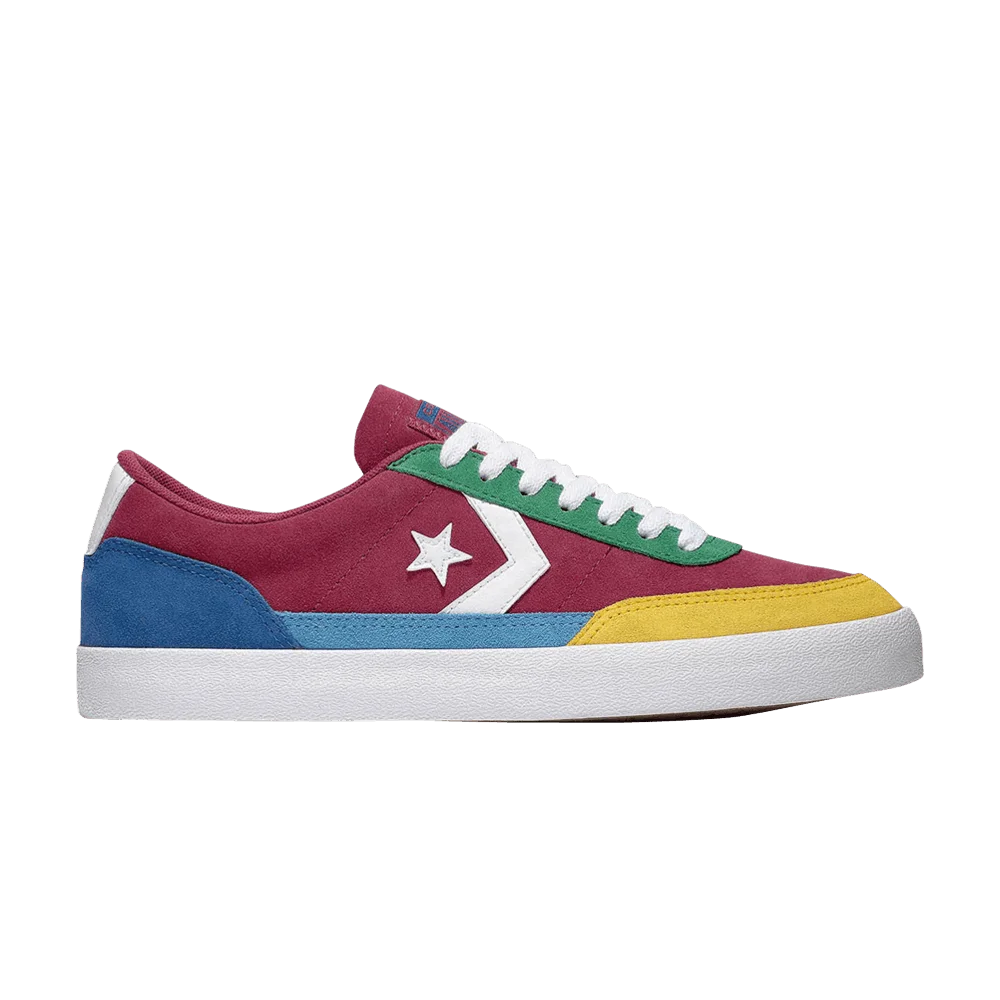 Кроссовки Converse Net Star Classic Low 'Twisted Prep - Rose Maroon'