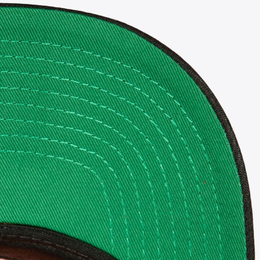 Бейсболка Mitchell & Ness Orange Philadelphia Flyers Boom Text Pro Vintage Snapback Hat