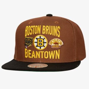Mitchell-Ness-Brown-Boston-Bruins-City-Love-Vintage-Snapback-Hat-300x300