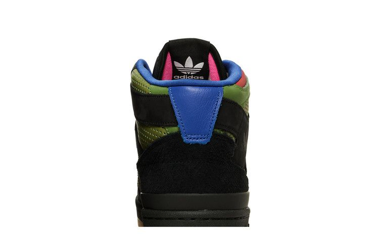 Кроссовки Hebru Brantley x adidas Forum Mid RT 'Frogboy'