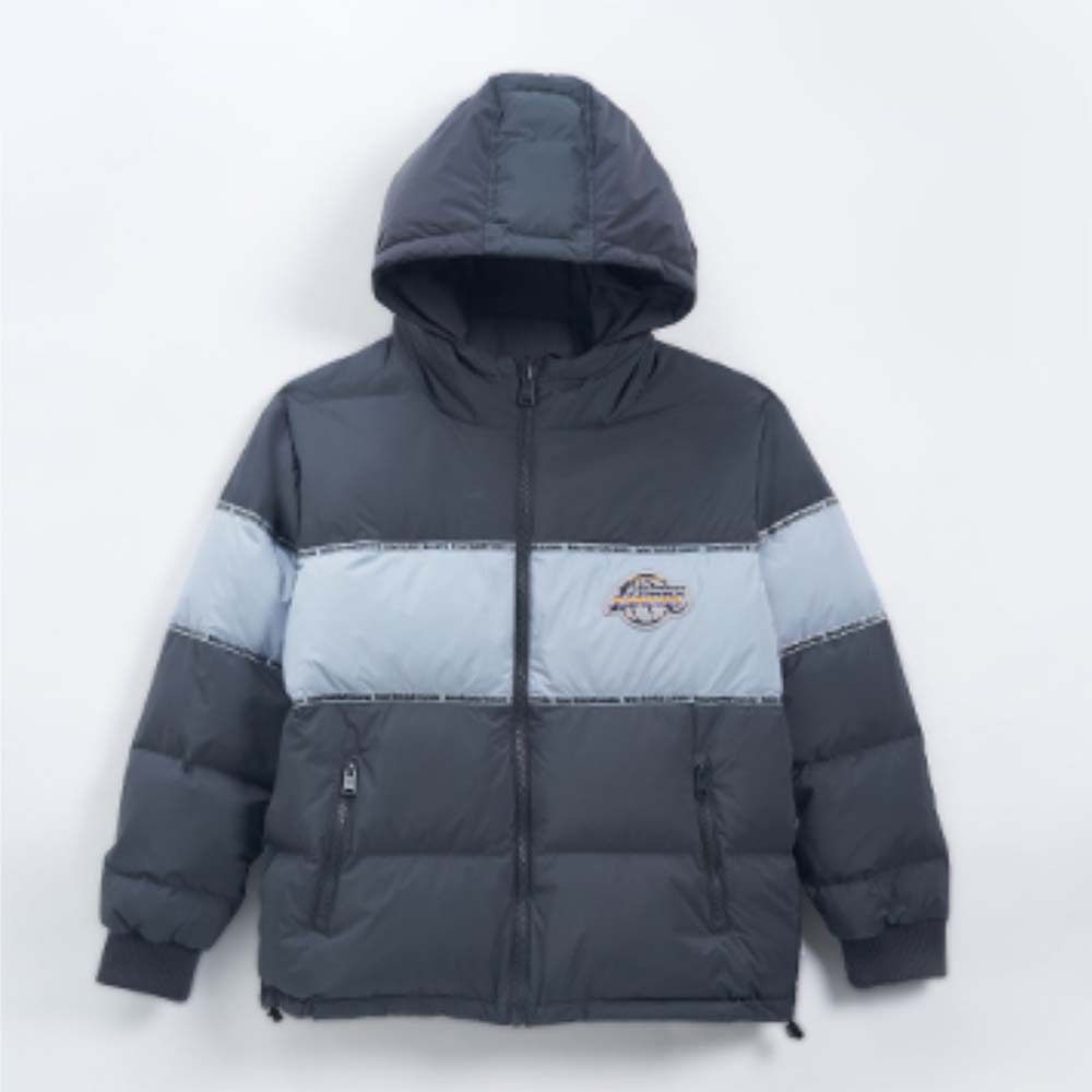 Пуховик 2020 Los Angeles Lakers Double-sided Down Jacket Unisex