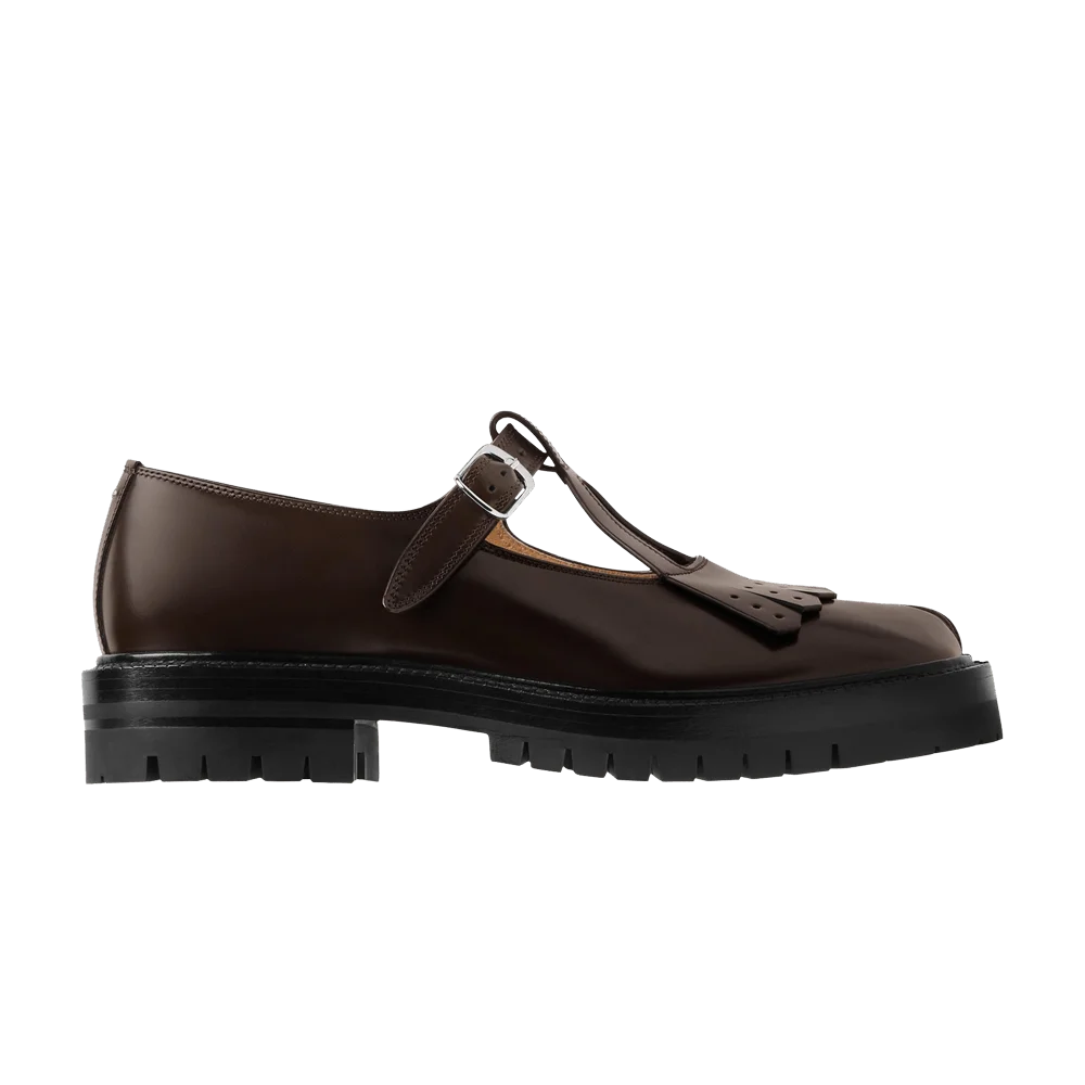 Кроссовки Maison Margiela Wmns Tabi County Mary Jane Loafer 'Dark Forest'