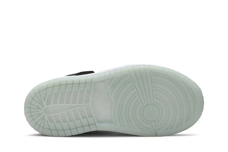 Кроссовки Air Jordan 1 Mid SE PS 'Glow in the Dark Panda'