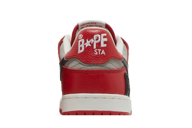Кроссовки BAPE Sk8 Sta #1 'Red'