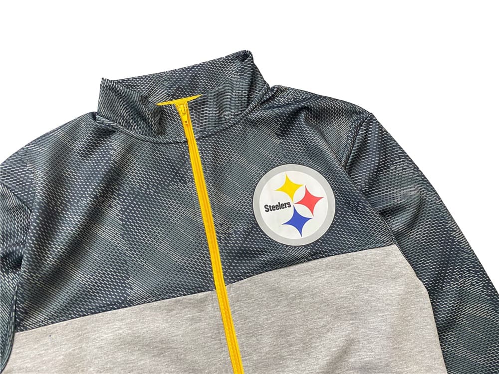 Куртка с воротником-стойкой B20THER NFL Steelers Gray Jacket