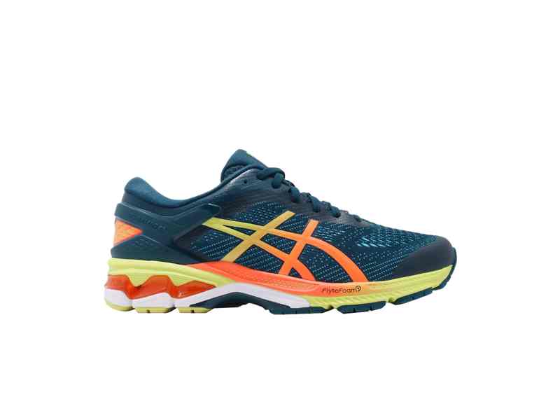 Кроссовки ASICS Gel Kayano 26 Arise – Mako Blue Sour Yuzu