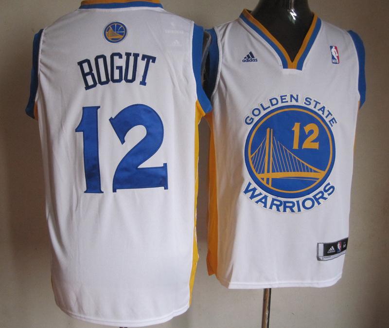 Баскетбольная джерси 2014 Andrew Bogut #12 Swingman Road White