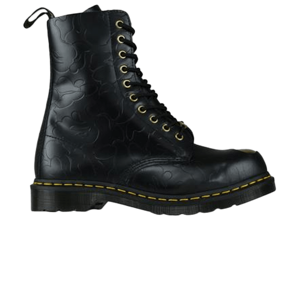 A Bathing Ape x Dr. Martens 1490 Smooth 'Black'