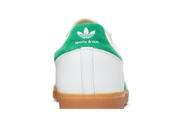 Кроссовки Sporty & Rich x adidas Samba OG 'White Green'
