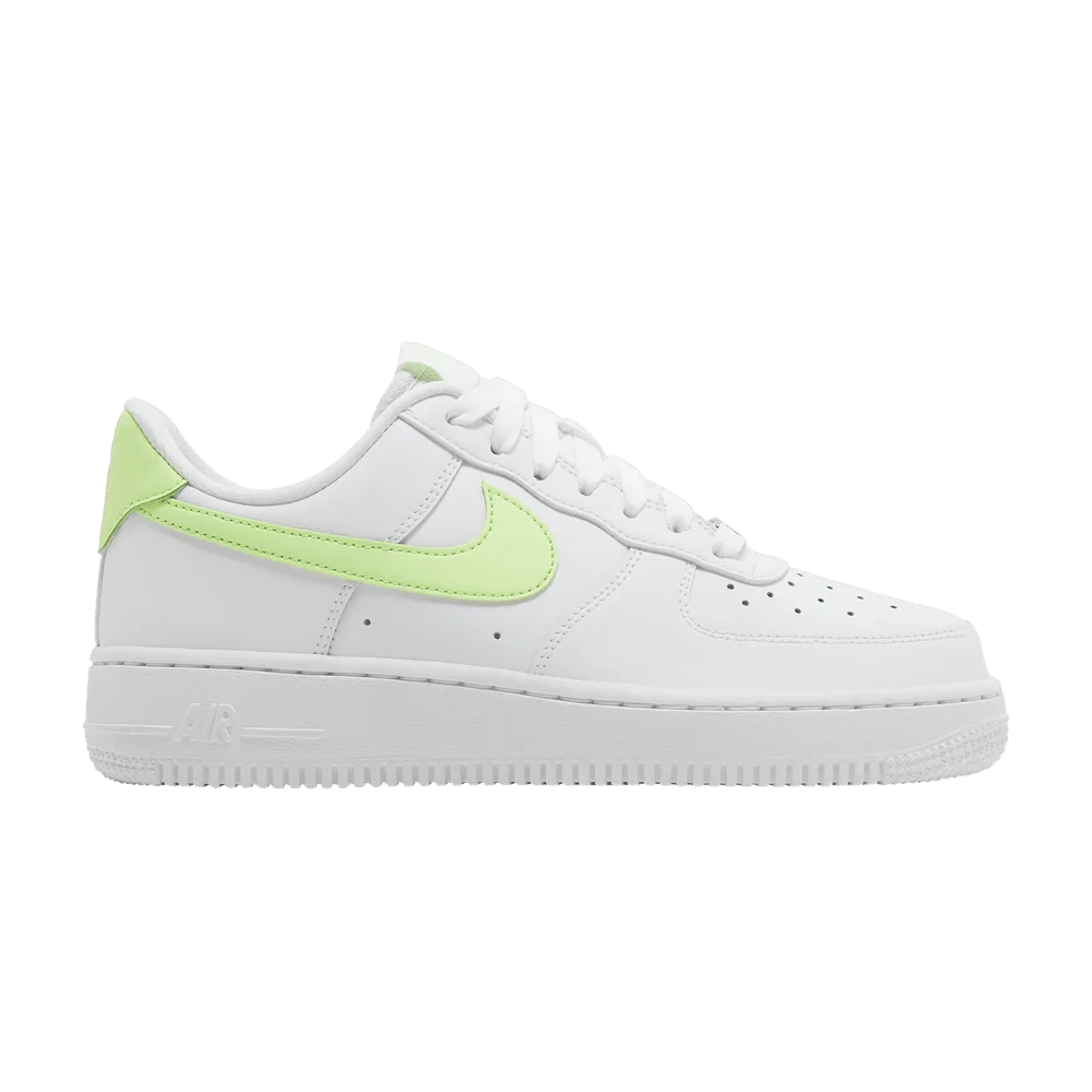 Krossovki-Nike-Wmns-Air-Force-1-07-White-Lime-Green