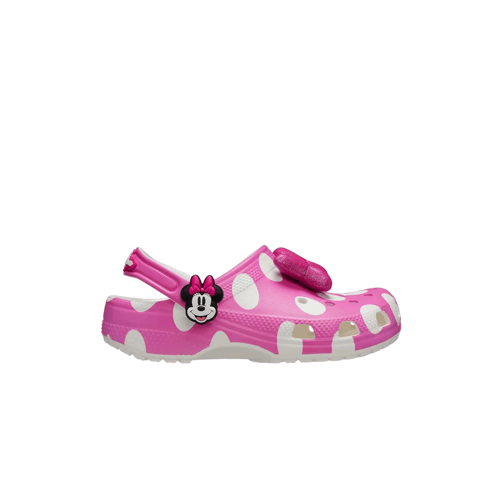 Кроссовки Disney x Crocs Classic Clog Toddler 'Minnie Mouse Pink'