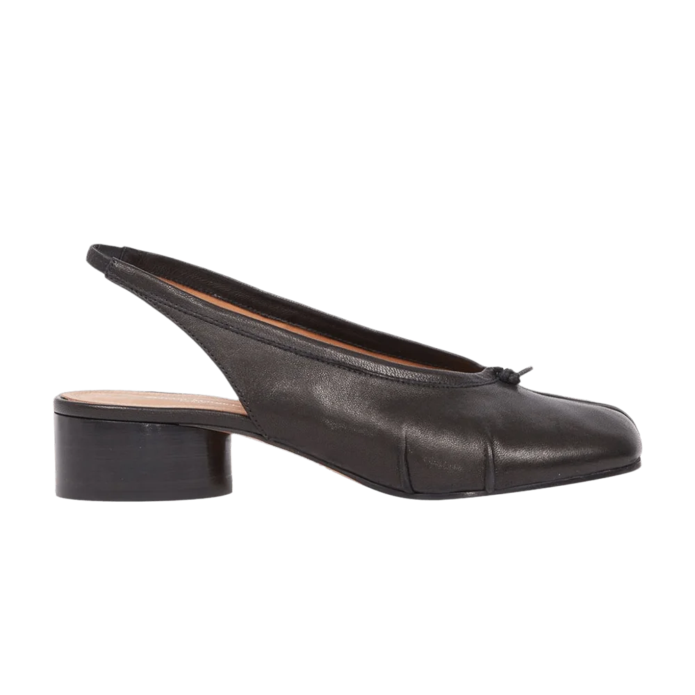 Кроссовки Maison Margiela Wmns Tabi New Ballerina Slingback 'Black'