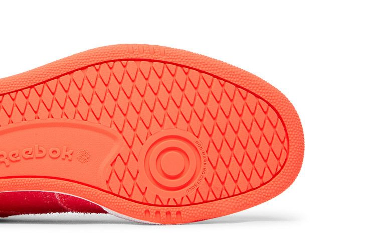 Кроссовки Reebok Daniel Moon x Club C 85 'Atomic Pink Alert Yellow'