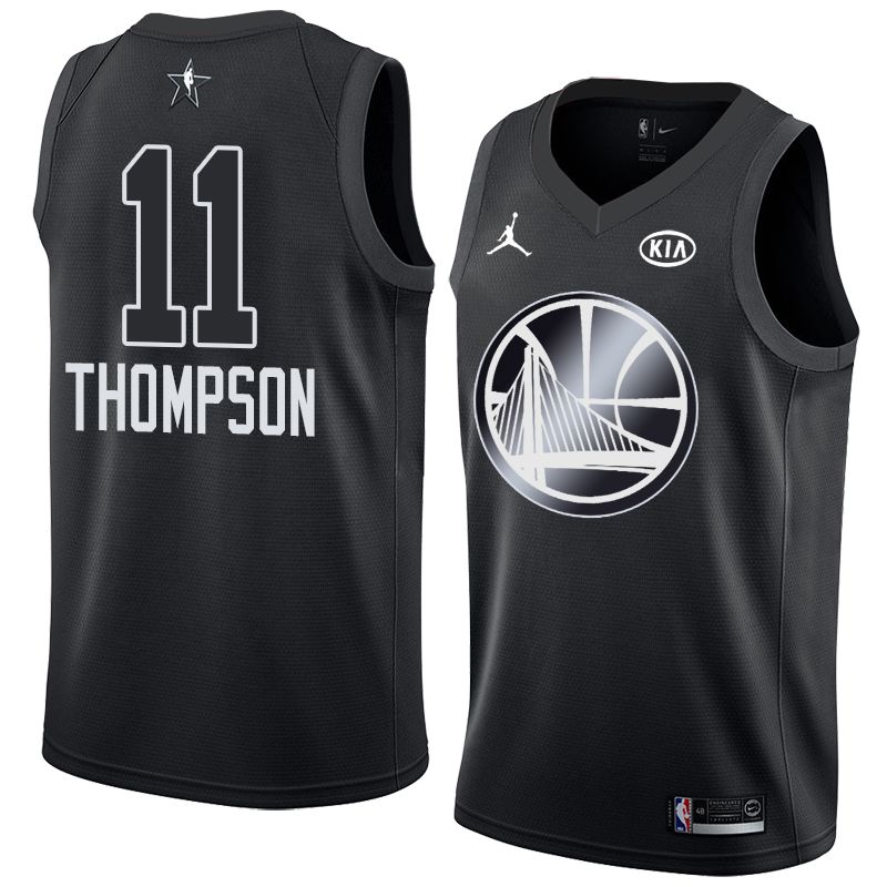 Баскетбольная джерси 2018 All-Star Warriors Klay Thompson #11 Black Swingman Jersey
